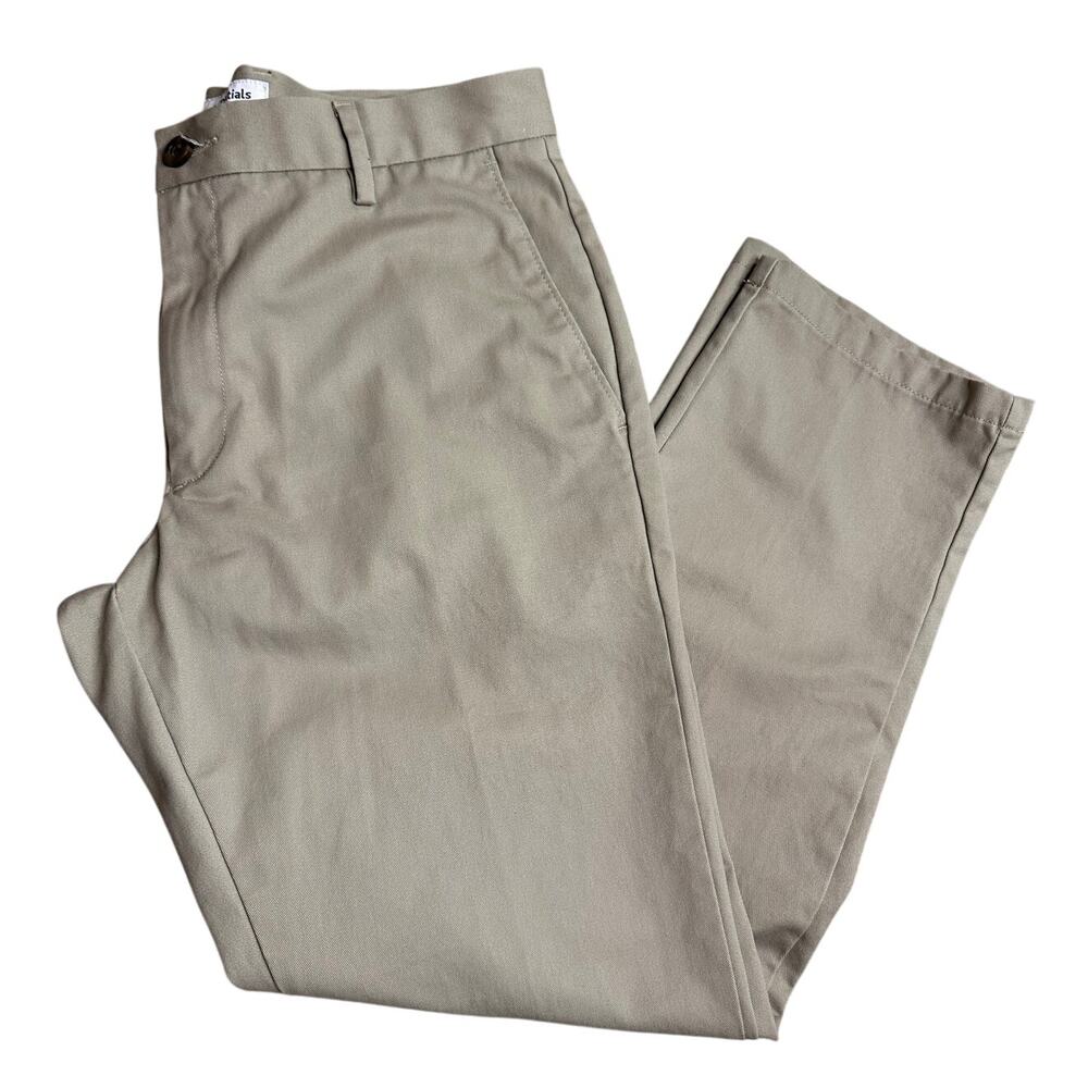 Amazon Essential Men’s Khaki Chino Dress Pant Size 32x28